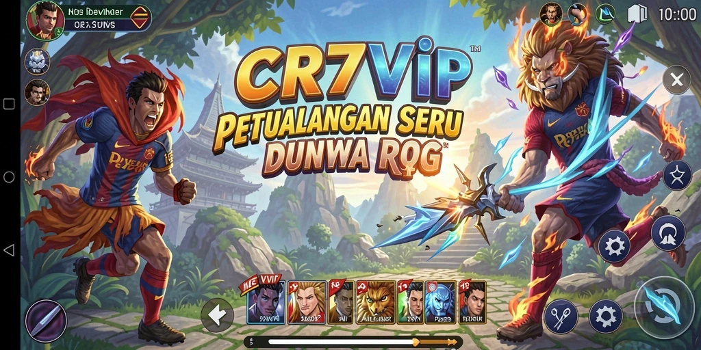 Gameplay RPG mendebarkan di dunia <strong>CR7VIP</strong> yang penuh petualangan.