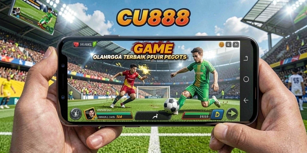 Tampilan mendebarkan dari pertandingan olahraga dalam CU888.