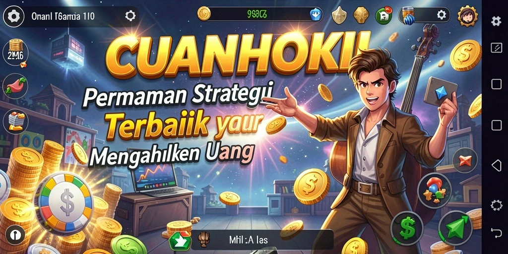 Tampilan gameplay CUANHOKI yang menarik dan strategis.