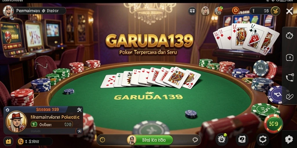 Tampilan menarik dari gameplay poker GARUDA138 yang mengasyikkan.