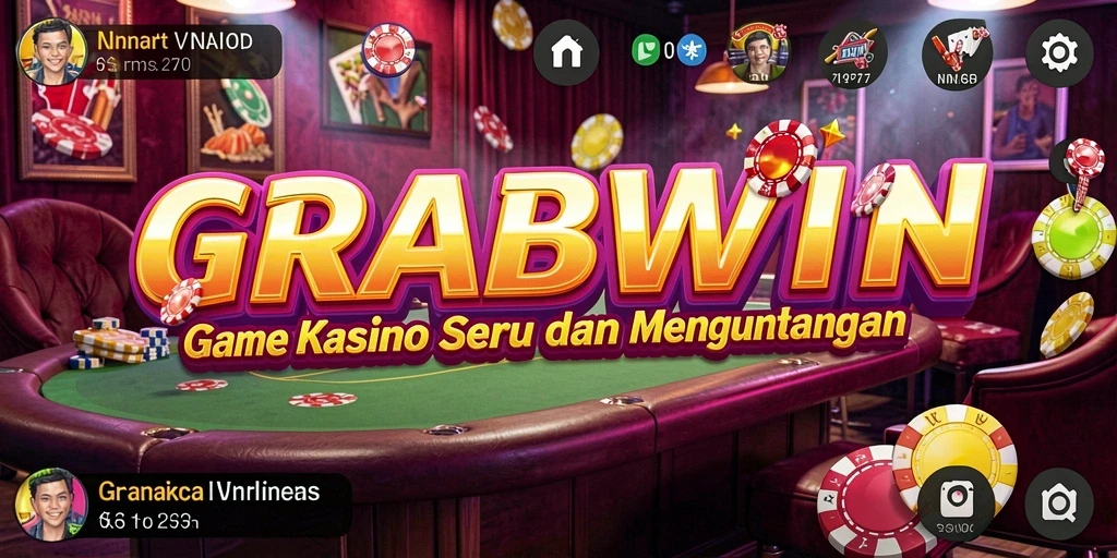 Tampilan gameplay menarik dari GRABWIN yang menampilkan aksi kasino.