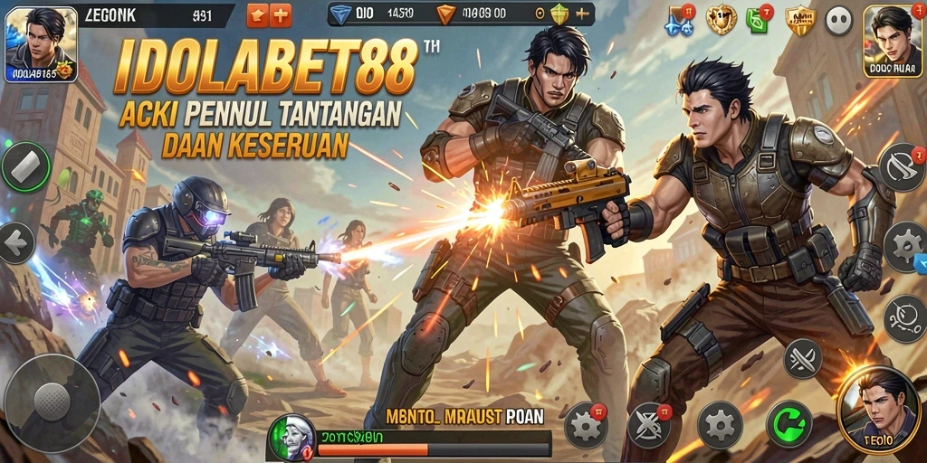 Screenshot menampilkan momen aksi epik dari IDOLABET88.