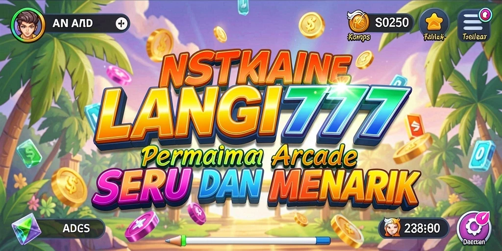 Gameplay LANGIT777 yang seru dan penuh aksi di dalam permainan Arcade.