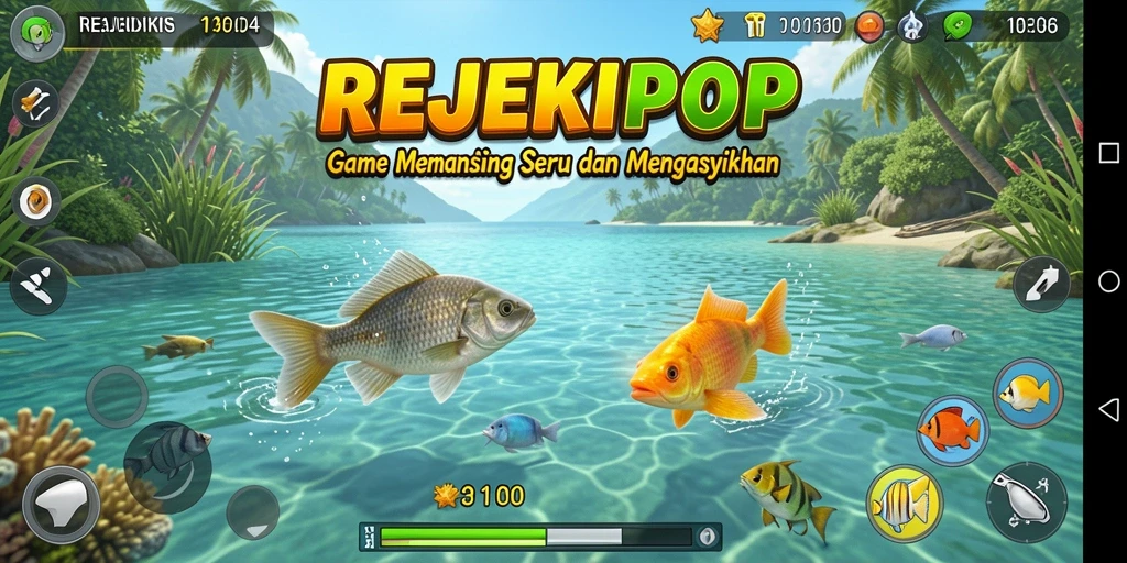 Tangkapan ikan yang menakjubkan dalam <strong>REJEKIPOP</strong>