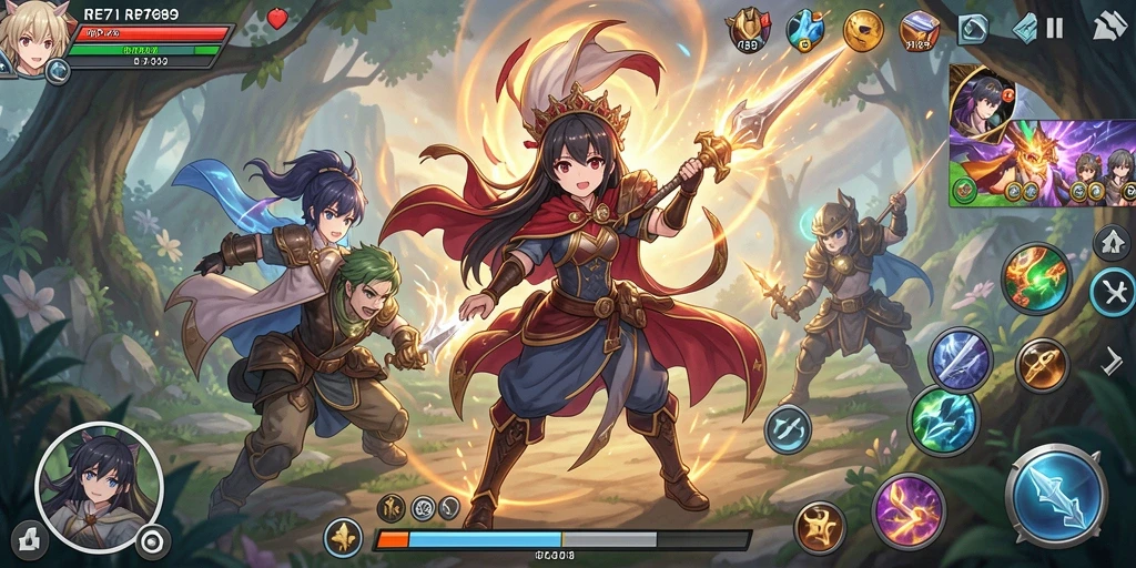 Tampilan gameplay yang mengasyikkan dalam RP6789.