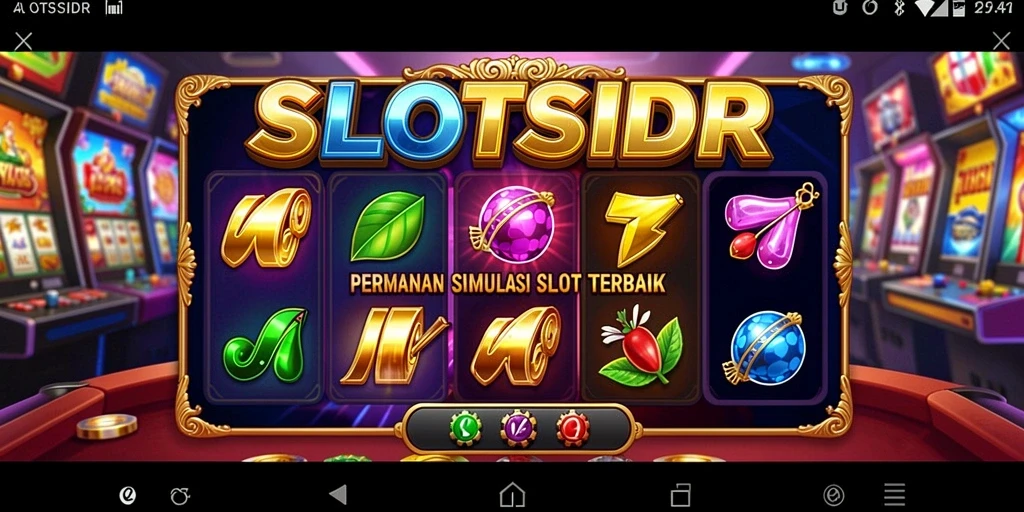 Tampilan gameplay mendebarkan dalam SLOTSIDR dengan mesin slot yang bervariasi.