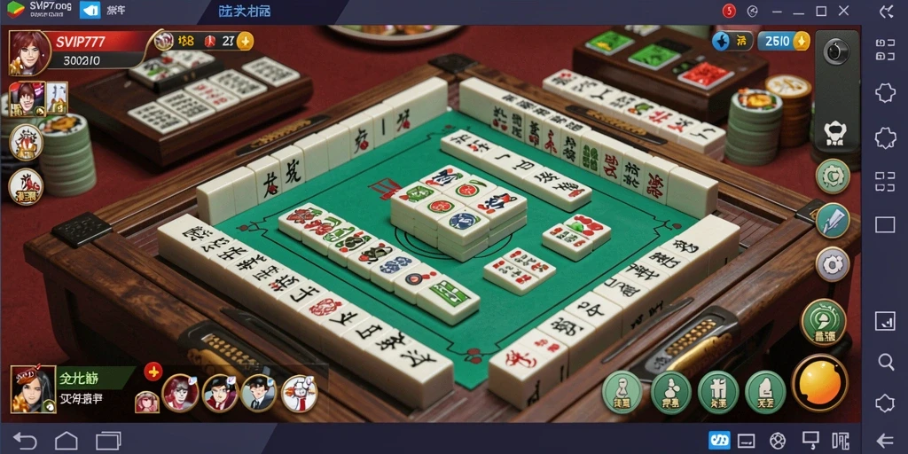 Tampilan gameplay Mahjong yang seru dan menantang di SVIP777.